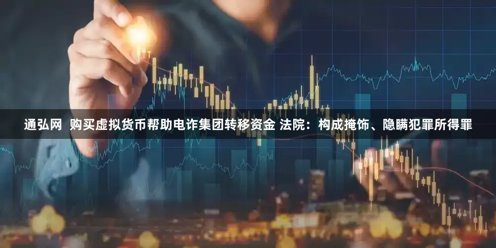 通弘网  购买虚拟货币帮助电诈集团转移资金 法院：构成掩饰、隐瞒犯罪所得罪